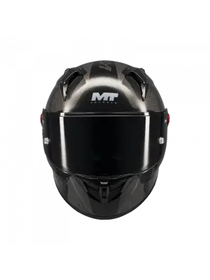 MT KASK FF103BPLUS KRE+ S PURE A1 PARLAK ( KARBON ) + SİYAH VİZÖR