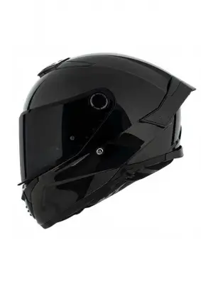 Helmets Thunder 4 Gloss Black Kask ŞEFFAF VİZÖRLÜ