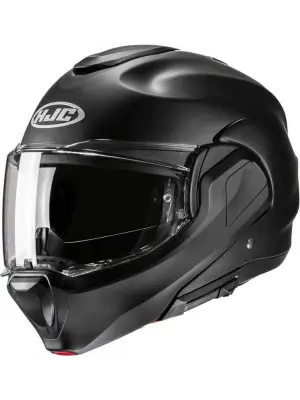 HJC F100 KASK SEMI FLAT SİYAH