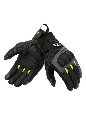 T.UR G-KNIT ELDİVEN SİYAH SARI