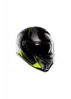 KASK/TOURMODULAR MLT PERCEPTION MATT BLK YLW FLUO