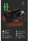 L1 Pro Motosiklet Kask Bluetooth 5.3 Kulaklık Mikrofon Seti Intercom - Interkom