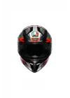 KASK/K1 S E2206 FASTLAP BLACK GREY RED CONF.