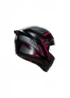 KASK/K1 S E2206 SLING MATT BLACK PINK CONFİGURATİON
