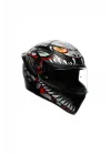 KASK/K1 S E2206 LYZARD MATT BLACK GREY RED CONFİGURATİON