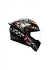 KASK/K1 S E2206 LYZARD MATT BLACK GREY RED CONFİGURATİON