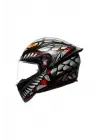 KASK/K1 S E2206 LYZARD MATT BLACK GREY RED CONFİGURATİON