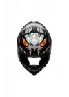KASK/K1 S E2206 LYZARD MATT BLACK GREY RED CONFİGURATİON
