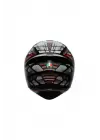 KASK/K1 S E2206 LYZARD MATT BLACK GREY RED CONFİGURATİON