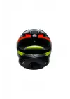 K6 S Erazer Black Red Yellow Fluo Kapalı Kask