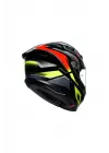 K6 S Erazer Black Red Yellow Fluo Kapalı Kask