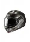 KASK HJC F100 MAT TITANIUM 180 DERECE ÇENE AÇILIR