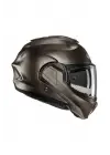 KASK HJC F100 MAT TITANIUM 180 DERECE ÇENE AÇILIR