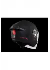 KASK MT COSMO SV ÇENESİZ GÖZLÜKLÜ MAT SİYAH