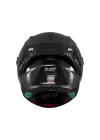 MT KASK FF103BPLUS KRE+ S PURE A1 PARLAK ( KARBON ) + SİYAH VİZÖR
