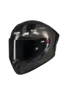MT KASK FF103BPLUS KRE+ S PURE A1 PARLAK ( KARBON ) + SİYAH VİZÖR