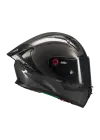 MT KASK FF103BPLUS KRE+ S PURE A1 PARLAK ( KARBON ) + SİYAH VİZÖR