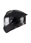 Helmets Thunder 4 Sv Parlak Siyah Motosiklet Kaskı Yeni Seri