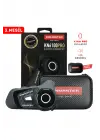 Kn6100 Pro Motosiklet Kask Interkom Bluetooth Intercom Kulaklık Seti Karbon Siyah Çanta Hediyeli