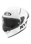 KYT R2R KASK PLAIN WHITE