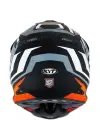 KYT SKYHAWK KASK HYPERFLOW MATT GREY / ORANGE