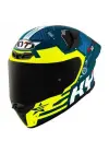 KYT TT-REVO KASK FUSELAGE MATT YELLOW