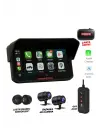 MOTOPLAY 2000 2K Çift Kameralı Kablosuz CarPlay