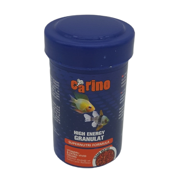 Carino High Energy Granulat Tropikal Balık Yemi 100 ml