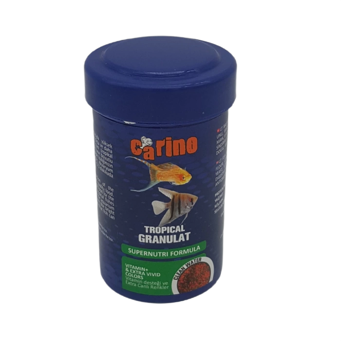 Carino Tropical Granulat Tropikal Balık Yemi 250 ml