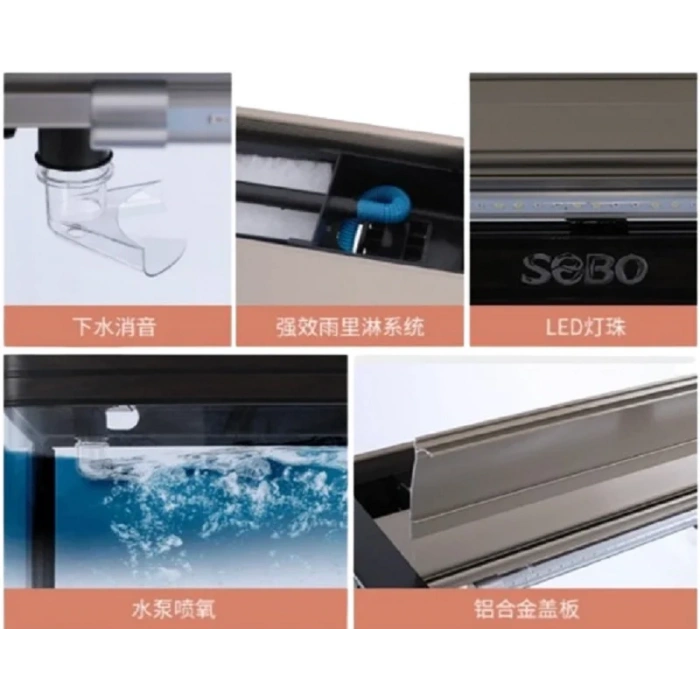 Sobo Akvaryum T-100F (MAĞAZA TESLİM)