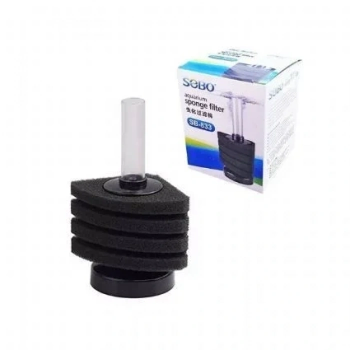 Sobo Biyolojik Süngerli Mini Üretim Filtresi SB-833