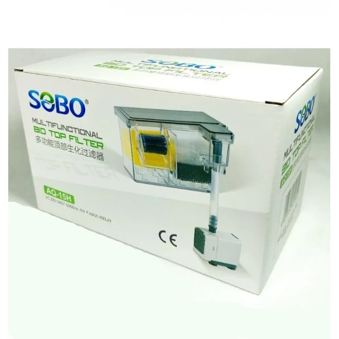 Sobo Bio Askı Filtre 4W. 400 Lt/Saat AQ-15H