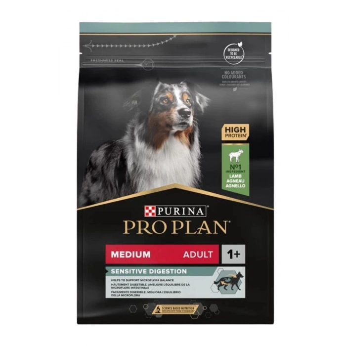 ProPlan Adult Medium Sensitive Kuzu Etli Yetişkin Köpek Maması 3 Kg
