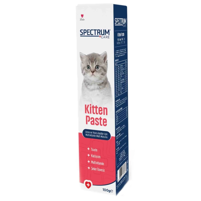 Spectrum Kitten Malt Paste Tüy Yumağı Kontrol Kedi Macunu 100 Gr.