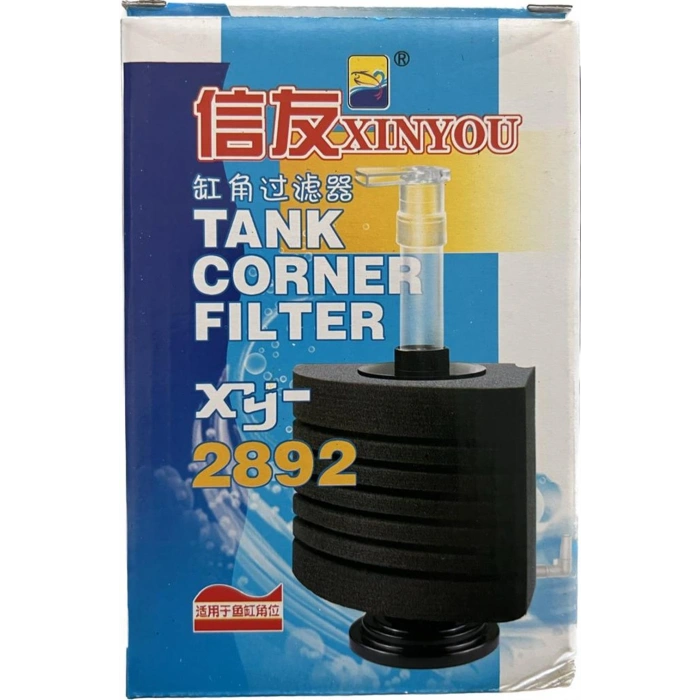 Xinyou Biyolojik Süngerli Üretim Köşe Filtre 13x9x25 cm XY-2892