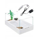 Sobo Cam Kaplumbağa Akvaryumu Beyaz 60 cm TA-600