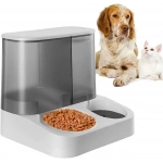 2 si 1 Arada Otomatik Kedi Köpek Mama ve Su Kabı