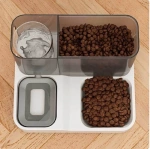 2 si 1 Arada Otomatik Kedi Köpek Mama ve Su Kabı