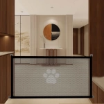 Katlanabilir İç Mekan Köpek Güvenlik Bariyeri Tel Çit 78x180 cm