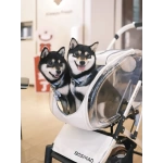 Katlanabilir Kedi Küçük ve Orta Irk Evcil Hayvan Arabası 15 Kg Kapasiteli