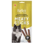 Reflex Meaty Sticks Av Hayvanlı ve Kaz Etli Kedi Ödül Maması 3x5 Gr.