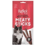 Reflex Meaty Sticks Biftek ve Kuzu Etli Kedi Ödül Maması 3x5 Gr.