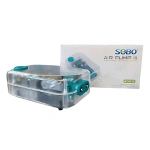 Sobo Akvaryum Çift Çıkışlı Şeffaf Hava Motoru AQ-016