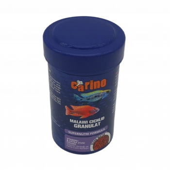 Carino Malawi Cichlid Granulat Etçil Balık Yemi 100 ml