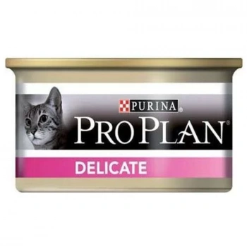 ProPlan Delicate Hassas Hindi Etli Kedi Konservesi 85 Gr