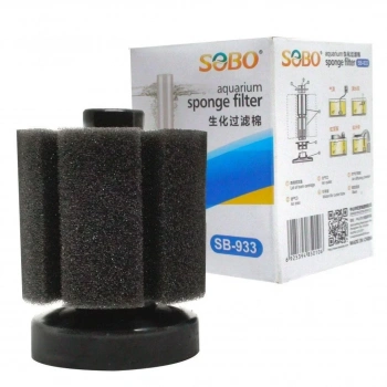 Sobo Biyolojik Süngerli Üretim Filtresi Mini SB-933