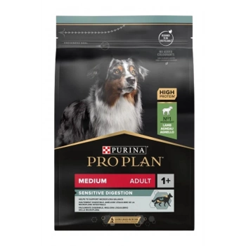 ProPlan Adult Medium Sensitive Kuzu Etli Yetişkin Köpek Maması 3 Kg