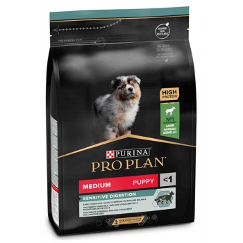 ProPlan Puppy Medium Sensitive Kuzu Etli Yavru Köpek Maması 3 Kg