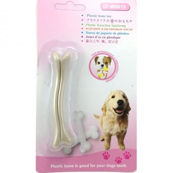 Biftek Aromalı Köpek Plastik Diş Çıkarma Oyuncağı 10 cm