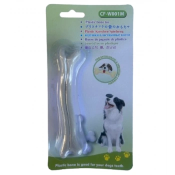 Biftek Aromalı Köpek Plastik Diş Çıkarma Oyuncağı 15 cm